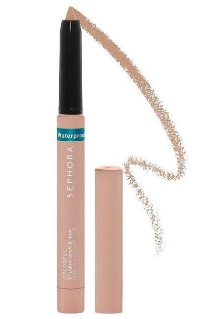 SEPHORA COLLECTION Colorful Waterproof Eyeshadow & Eyeliner Multi-Stick 03 Khaki Matte – All-Day Color & Definition