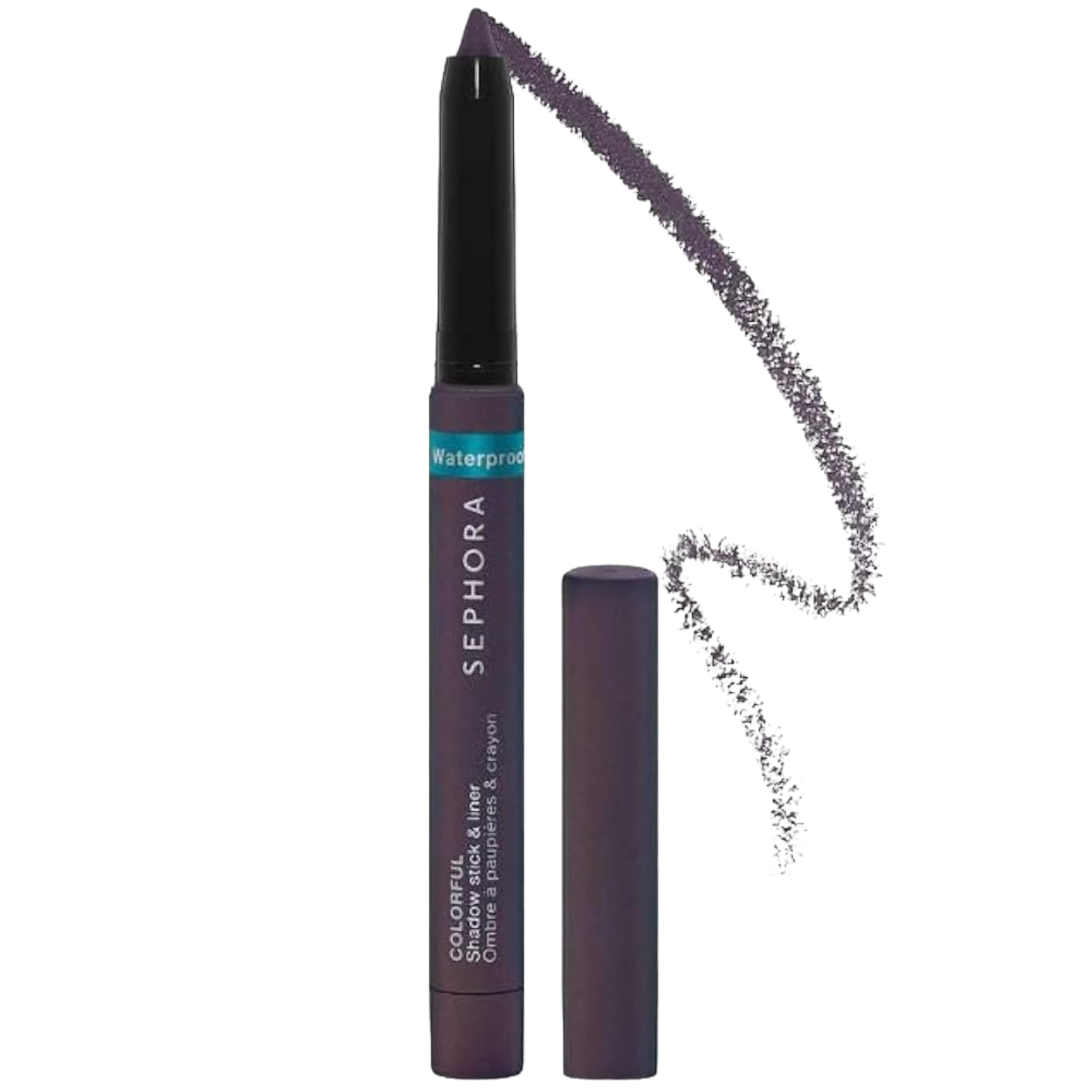 SEPHORA Colorful Waterproof Eyeshadow & Eyeliner Multi-Stick – Eggplant Matte | 12-Hour Wear