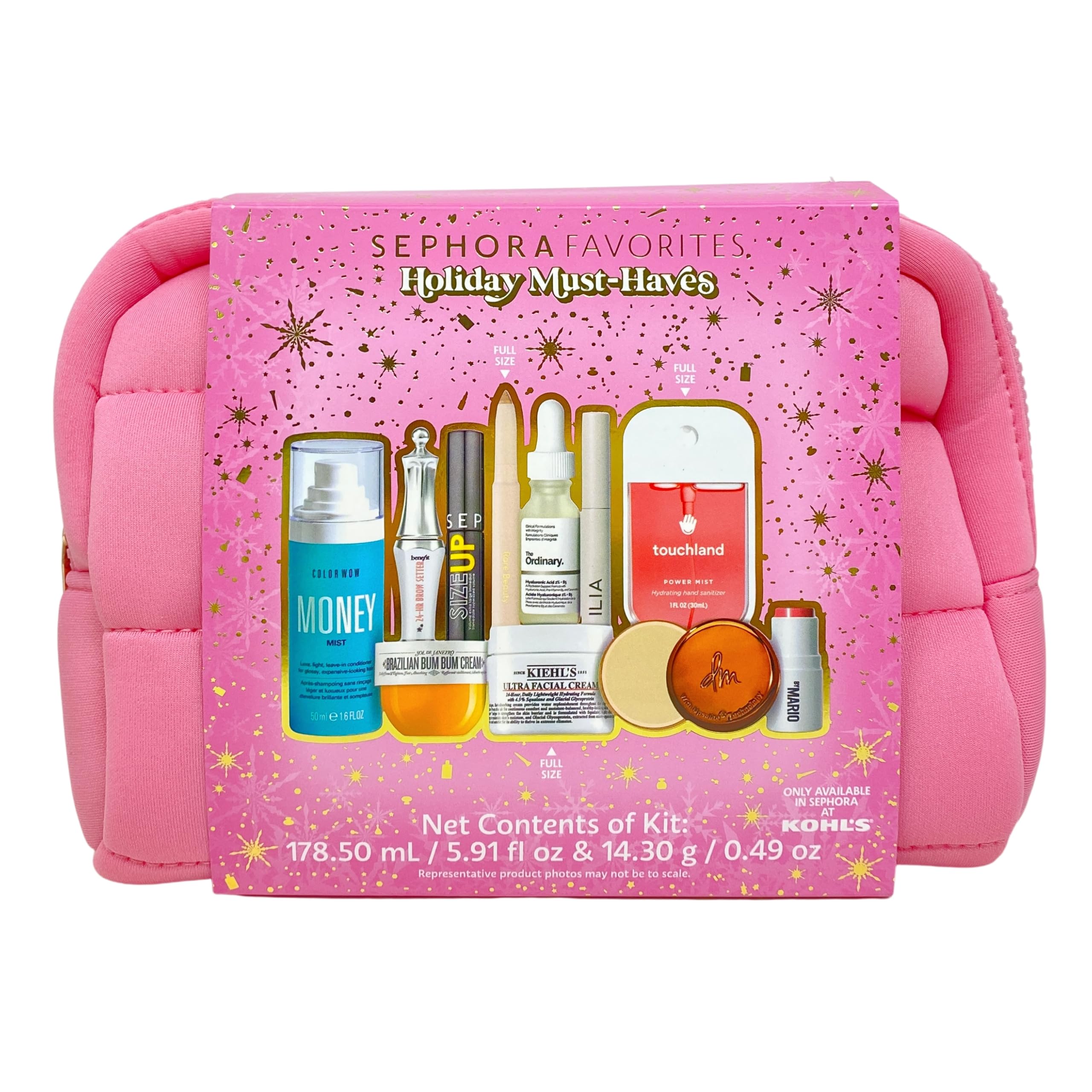 SEPHORA Favorites Holiday Must-Haves 11-Piece Gift Set – Includes 3 Full-Size & 3 Mini Favorites