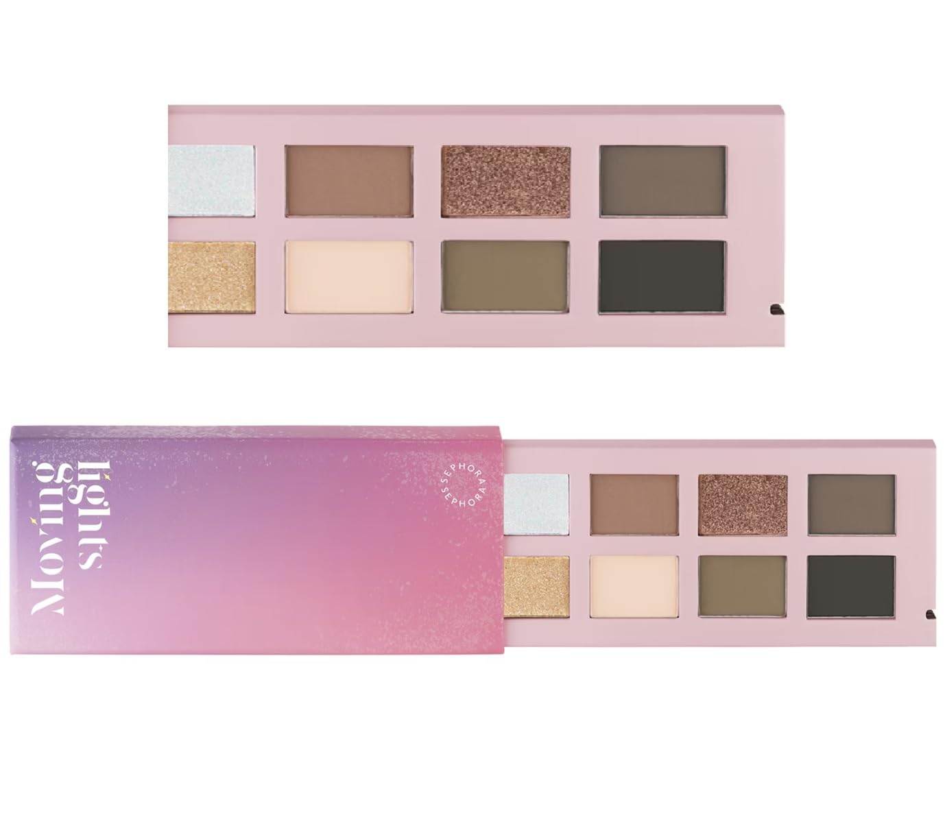SEPHORA Favorites Limited Edition Moving Lights 8-Pan Eyeshadow Palette – 8 x 0.042 oz / 1.2 g