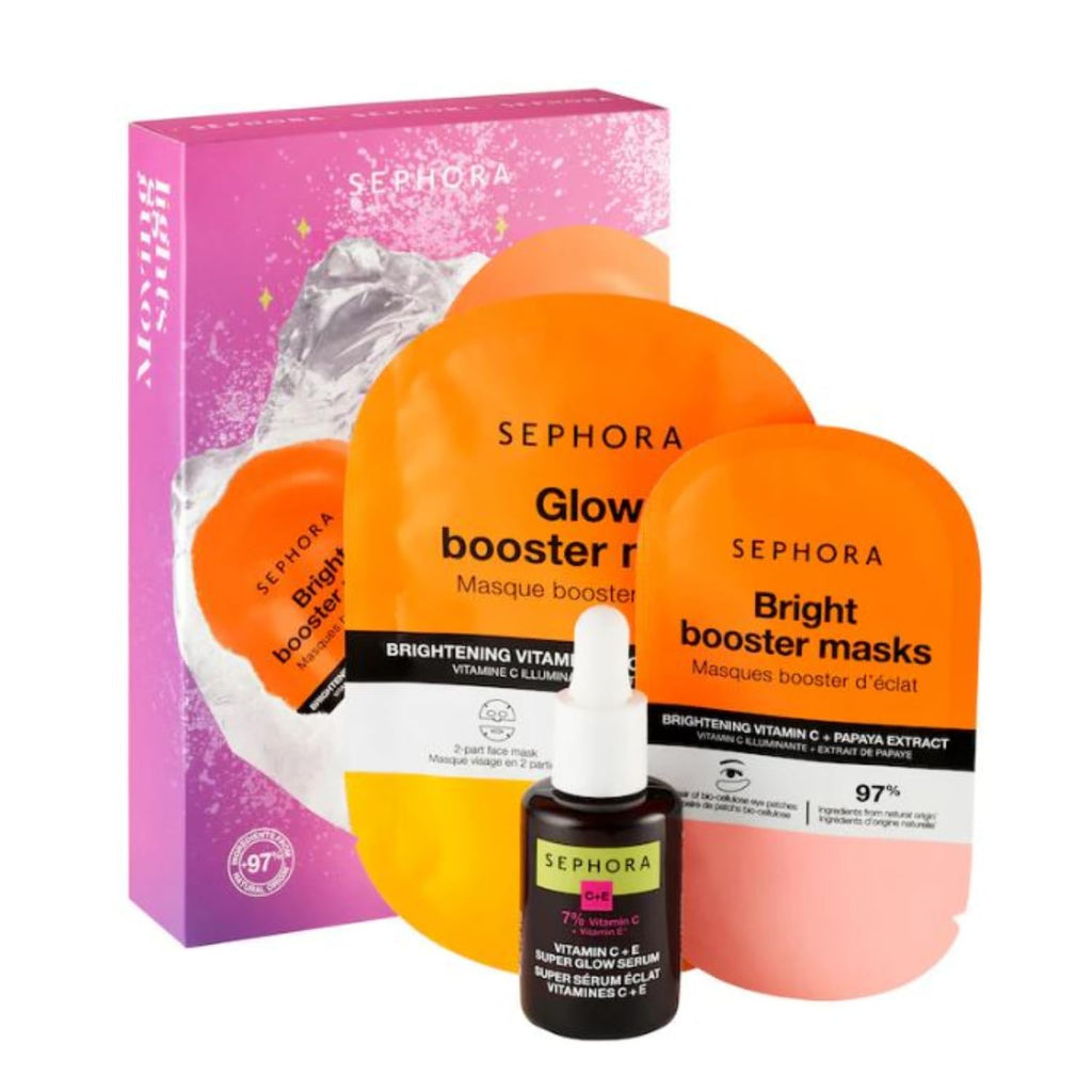 SEPHORA Favorites Limited Edition Vitamin C Set — 3 Glow Essentials (Serum, Masks)