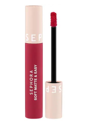 SEPHORA Collection Soft Matte & Easy Liquid Lipstick - What's The Matter (Fuchsia Pink) 0.15 oz / 4.5 ml