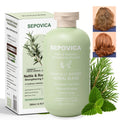SEPOVICA Nettle & Rosemary Shampoo – Hair Growth, Thinning Hair & Oil Control | Volumizing, Paraben Free (6.76 fl oz)
