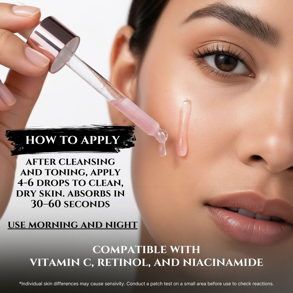 Seraphime PDRN Pink Peptide Serum – Salmon DNA, EGF, Argireline & Matrixyl 3000 for Glow and Hydration