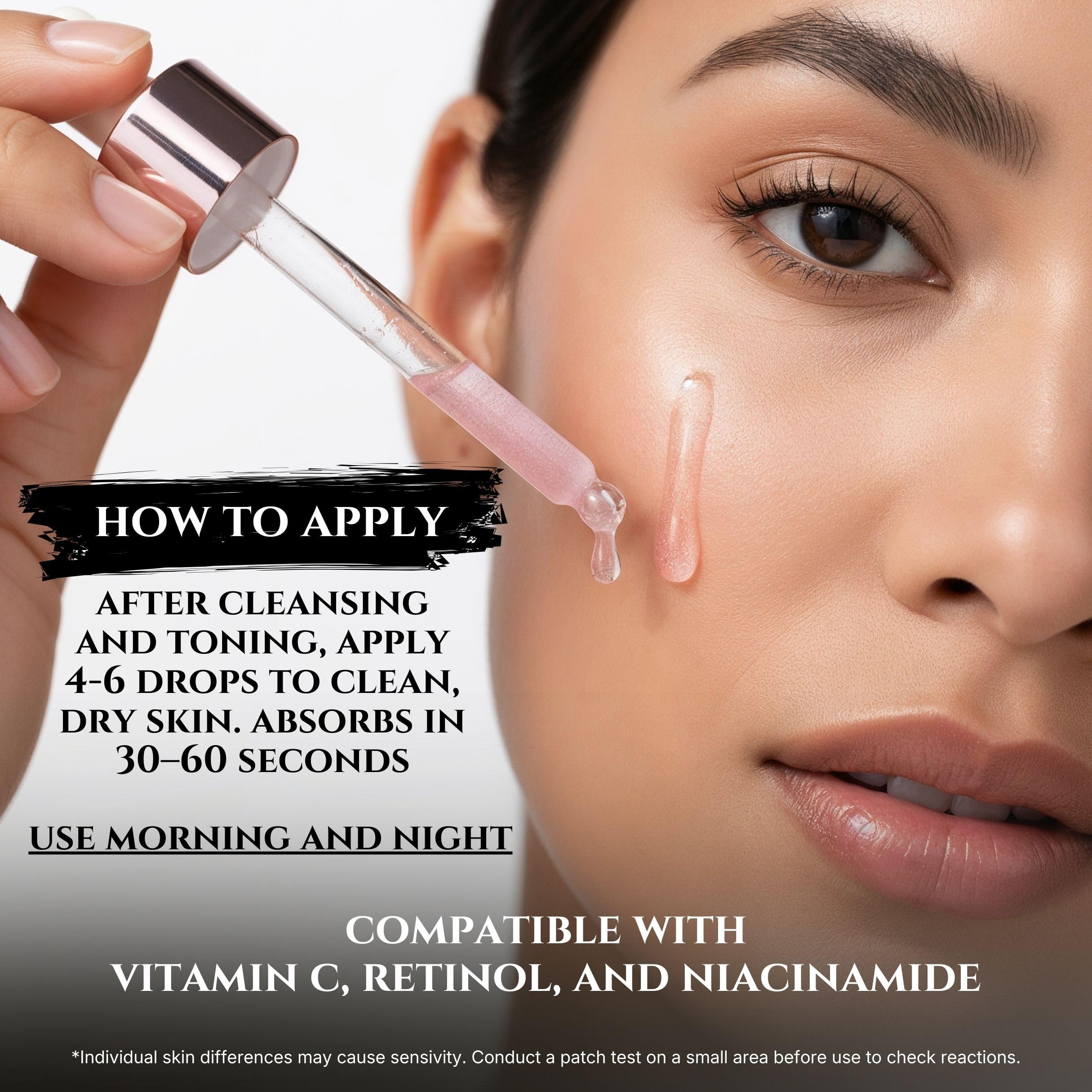 Seraphime PDRN Pink Peptide Serum – Salmon DNA, EGF, Argireline & Matrixyl 3000 for Glow and Hydration