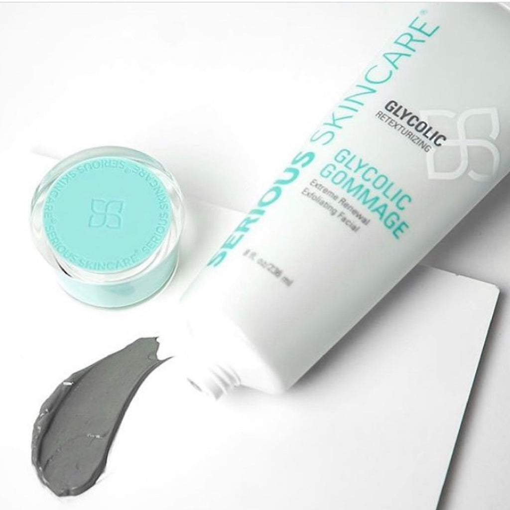 Serious Skincare Glycolic Radiant Skin Set — Cleanse, Exfoliate & Renew (3-Piece)
