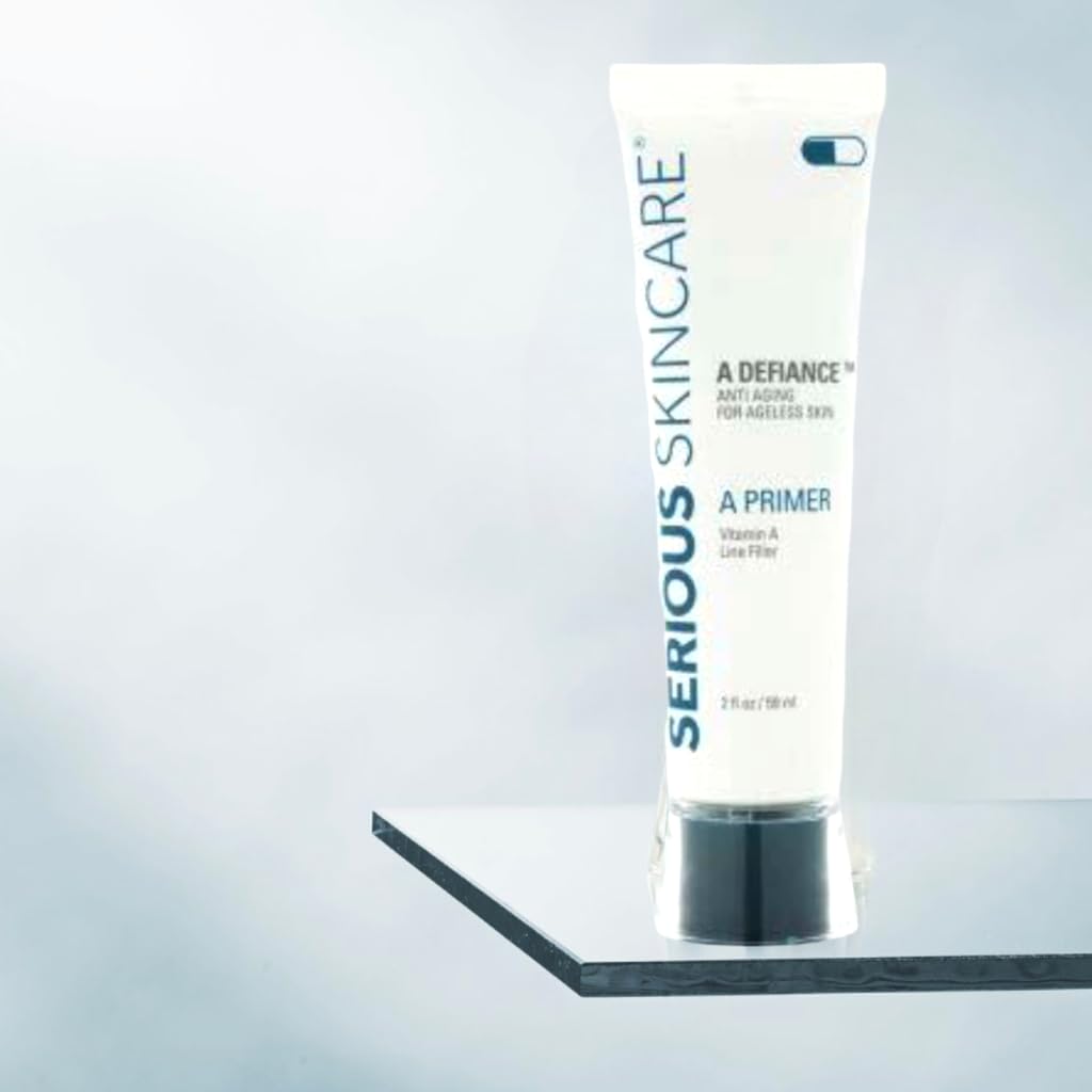 Serious Skincare INSTA-TOX Wrinkle Smoothing Serum .75oz + A Defiance Primer 2oz Duo