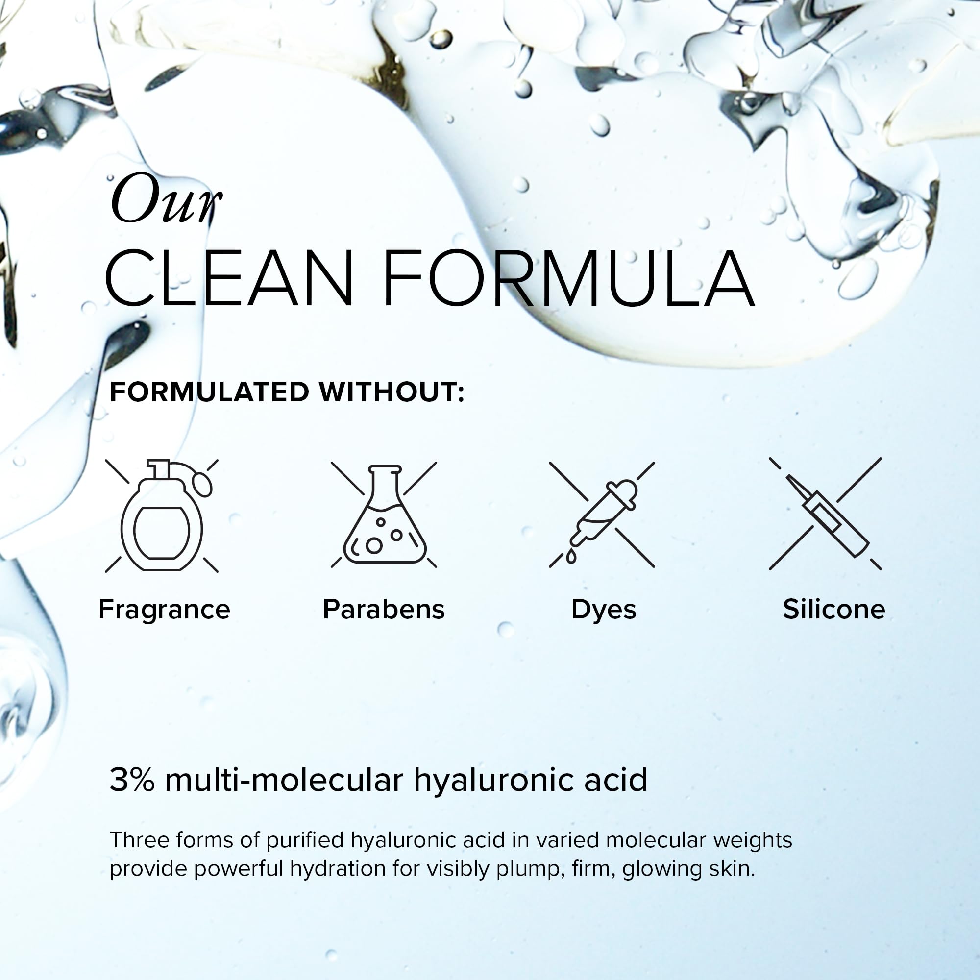SeroVital TriHydrate – 3% Hyaluronic Acid Serum for Hydration & Firmness