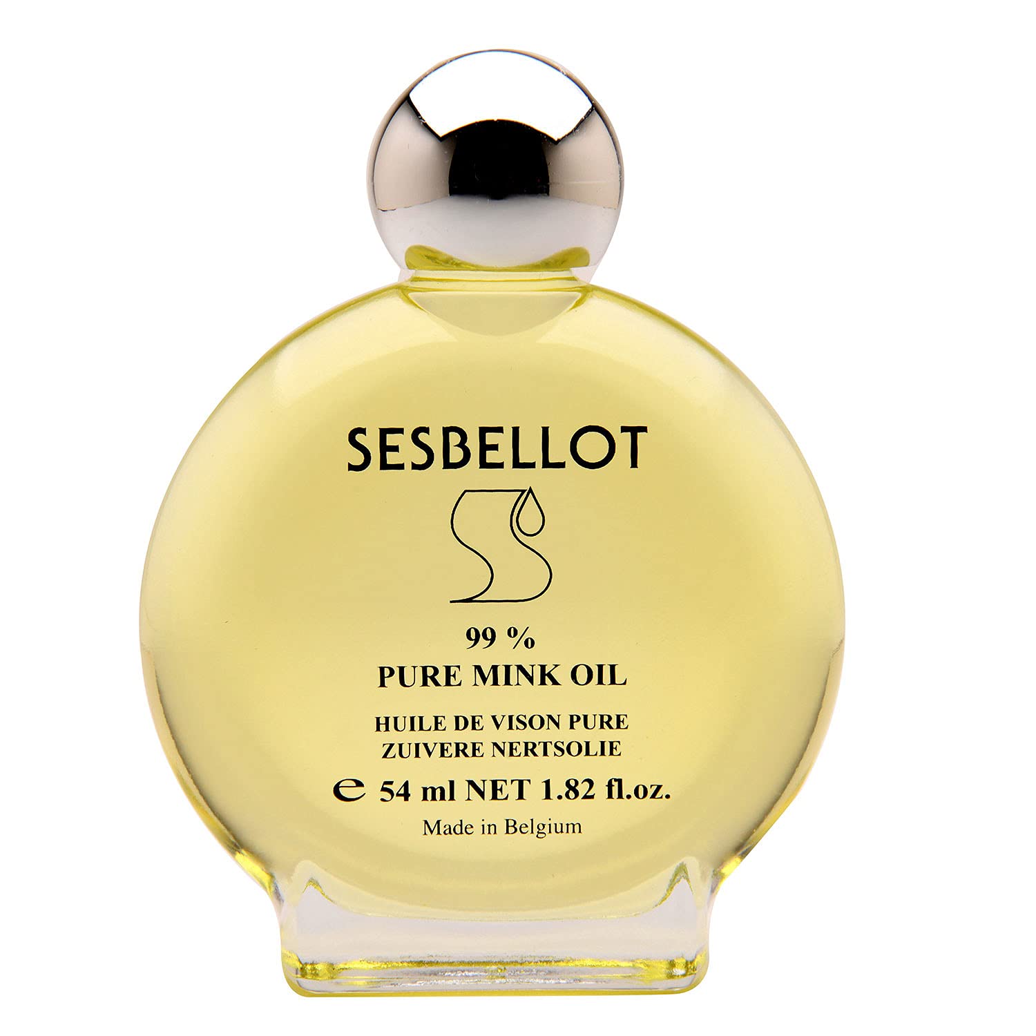 SESBELLOT European 99% Pure Mink Oil – 54ml for Soft, Supple Skin