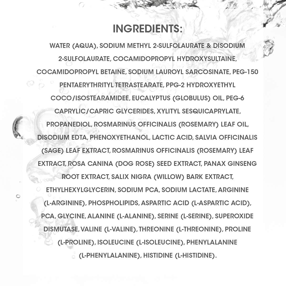 SEVEN Cubica Clarifying Shampoo – Scalp Detox, Rosemary & Eucalyptus, Sulfate Free, 32oz