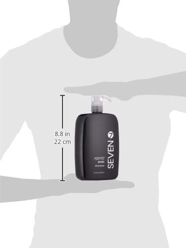 SEVEN Kente Bond Shampoo for Split Ends & Damaged Hair – Sulfate Free, Cruelty Free, Made in USA | 32 oz