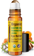 Seven Minerals Castor Oil Eye Roller – Organic Castor, Frankincense & Jojoba (0.33 oz)
