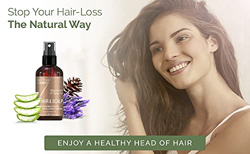 Seven Minerals Anti-hair Loss Magnesium Spray – Made in USA, 100% Natural & Organic | eBook Included