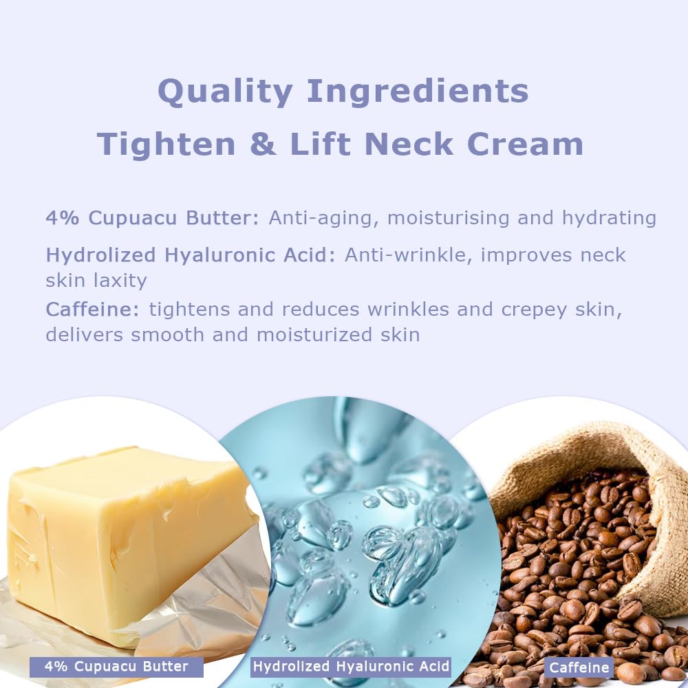 SEWOG Neck Firming Cream - Anti-Wrinkle Neck Moisturizer 1.7 oz