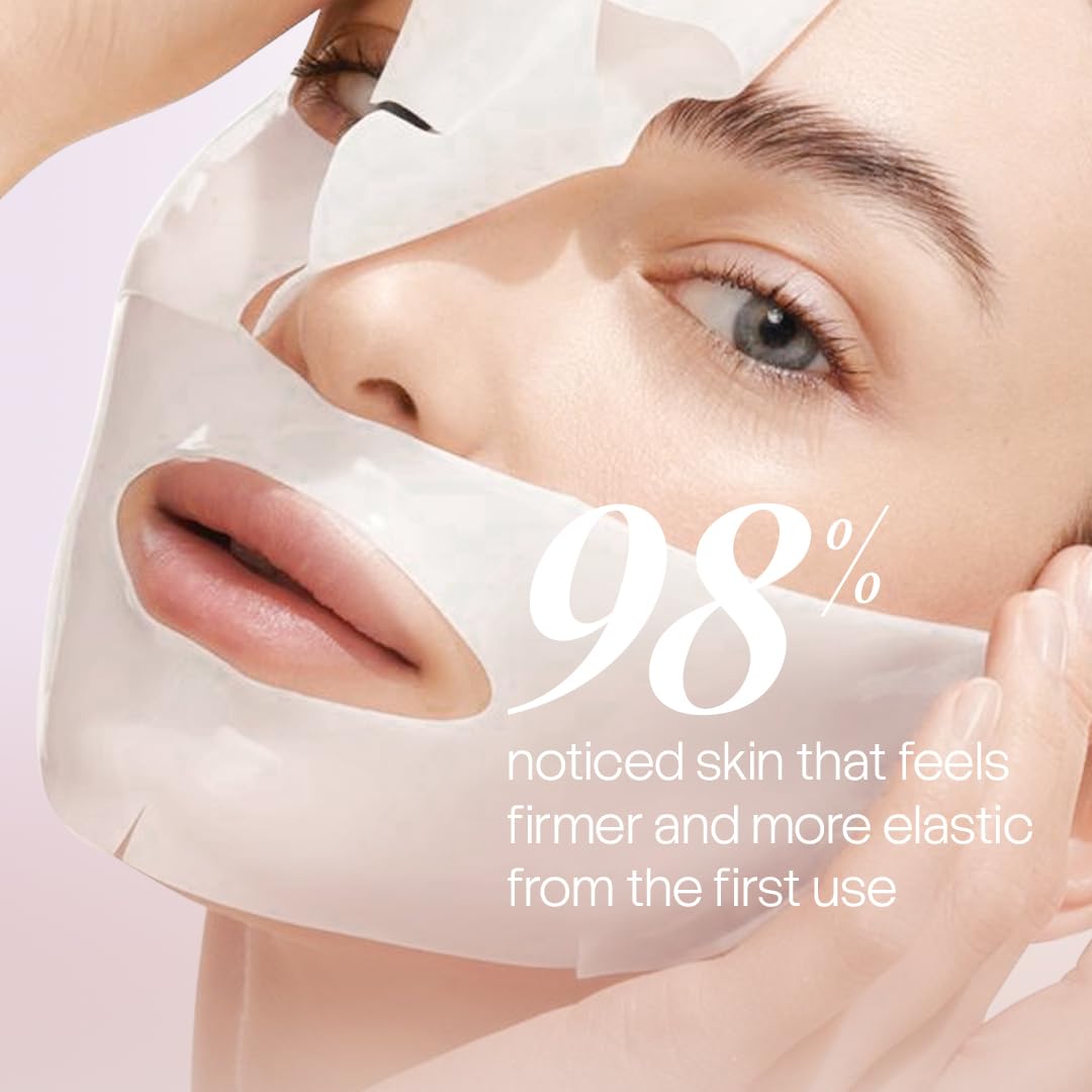 SEYOUL Collagen Jelly Mask – 83% Hydrolyzed Collagen & Niacinamide (5 Sheets)