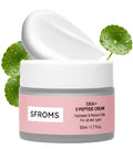 SFROMS Cica Exosome & 5 Peptide Daily Moisturizer – Soothing & Firming for Sensitive Skin (50ml)