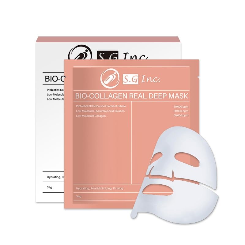 SG Bio-Collagen Real Deep Mask – Overnight Hydration, Firming & Pore Refinement | S.G Inc