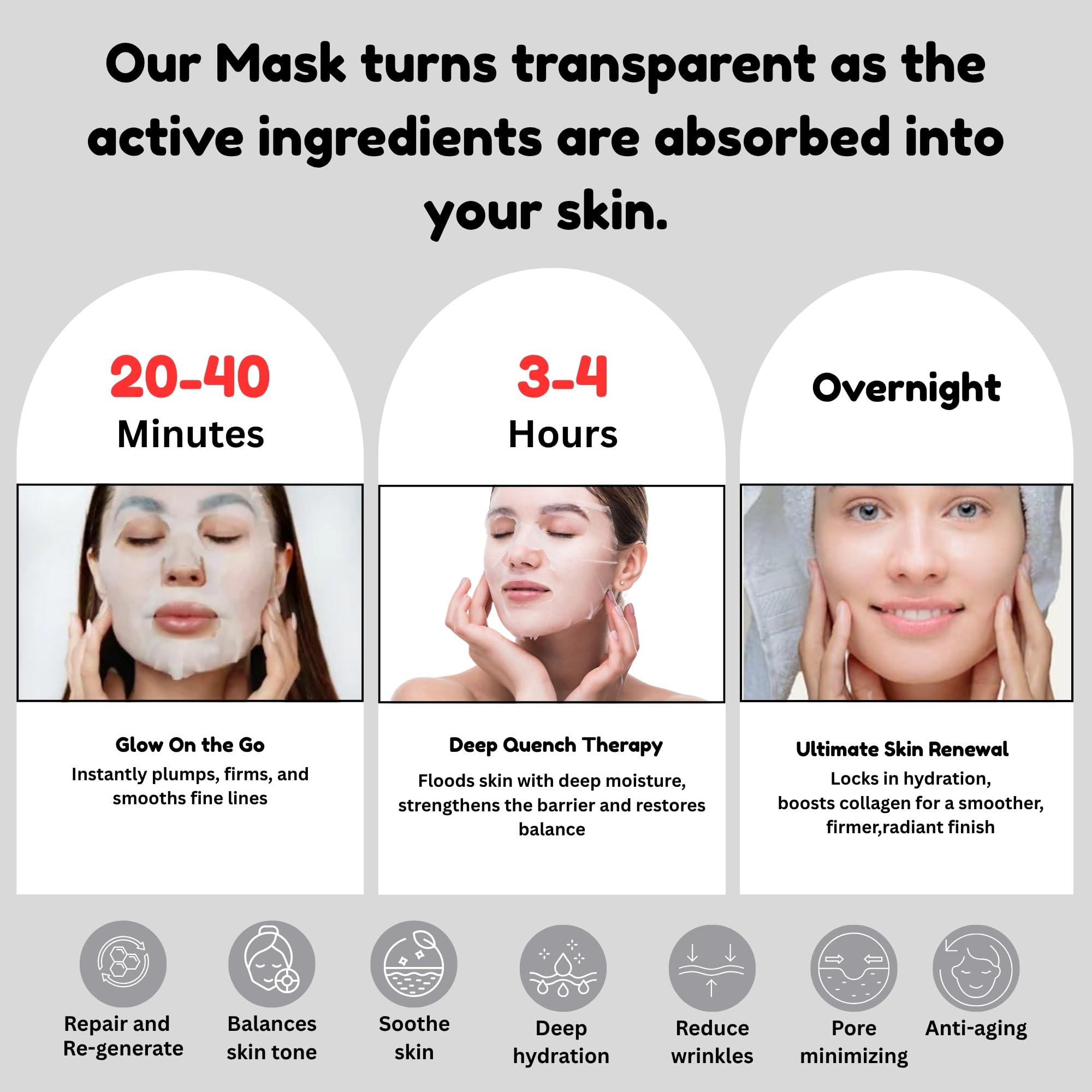 SG Bio-Collagen Real Deep Mask – Overnight Hydration, Firming & Pore Refinement | S.G Inc