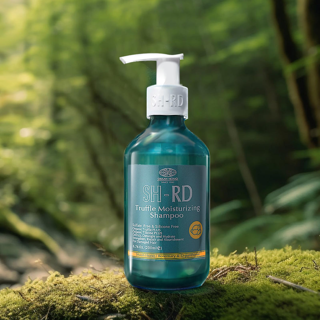 SH-RD Truffle Moisturizing Shampoo for Dry Damaged Hair | Hydration, Repair & Scalp Relief | Sulfate-Free 6.76oz/200ml