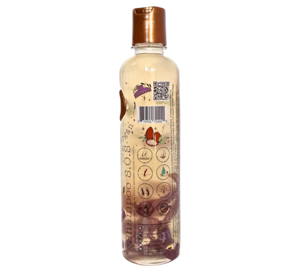 SHAEIO Ritual Botanico Onion Shampoo with Argan Oil – Growth, Shine & Strength | 400ML