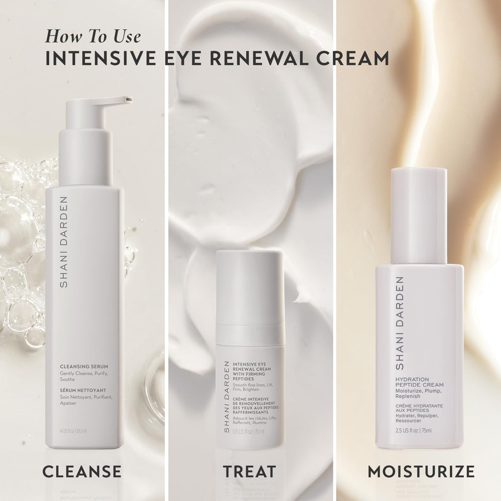 SHANI DARDEN Intensive Eye Renewal Cream | Hydrating Under-Eye Cream for Dark Circles & Fine Lines