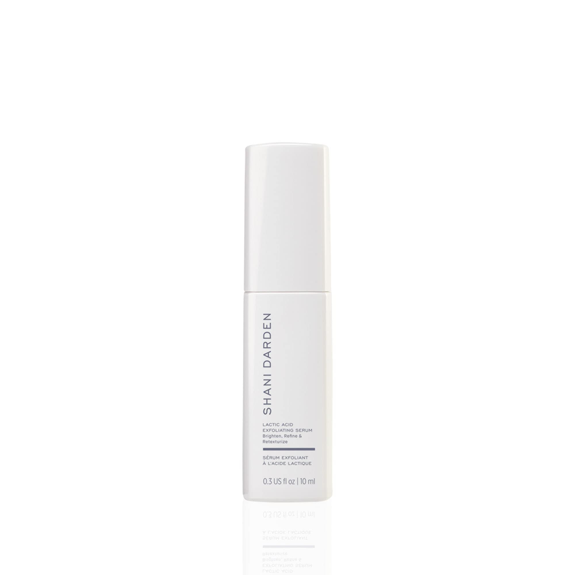 SHANI DARDEN Lactic Acid Serum | Travel Size Night Exfoliator for Radiant, Smooth Skin