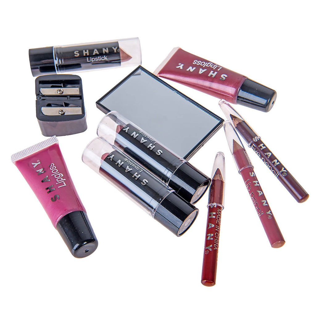 SHANY Carry All Trunk Makeup Case | Reusable Aluminum Beauty Organizer Gift Set