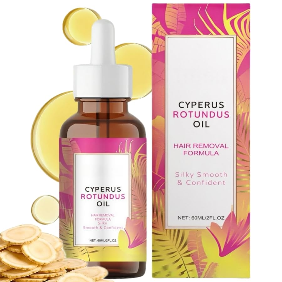 SHAOMABA Cyperus Rotundus Oil for Hair Removal — Natural, Moisturizing & Soothing