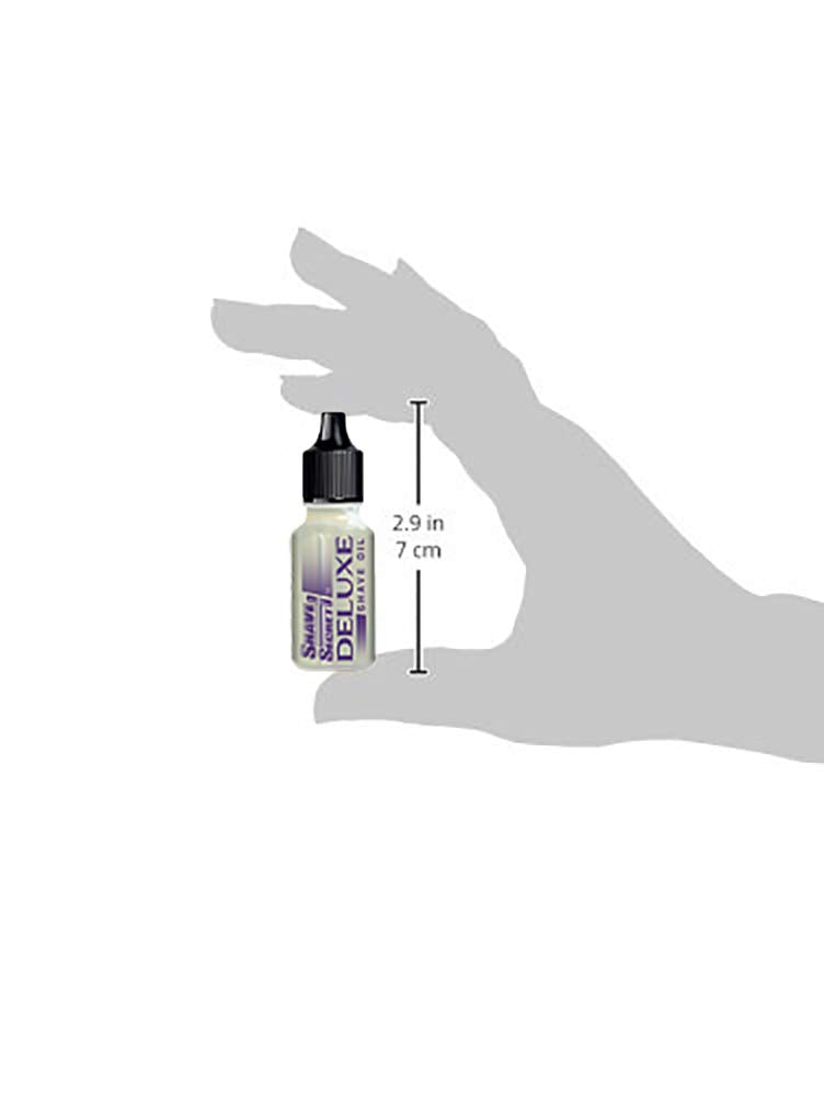 Shave Secret Deluxe Shaving Oil – 18.75ml (4 Pack) | Ultra-Smooth Shave, All-in-One