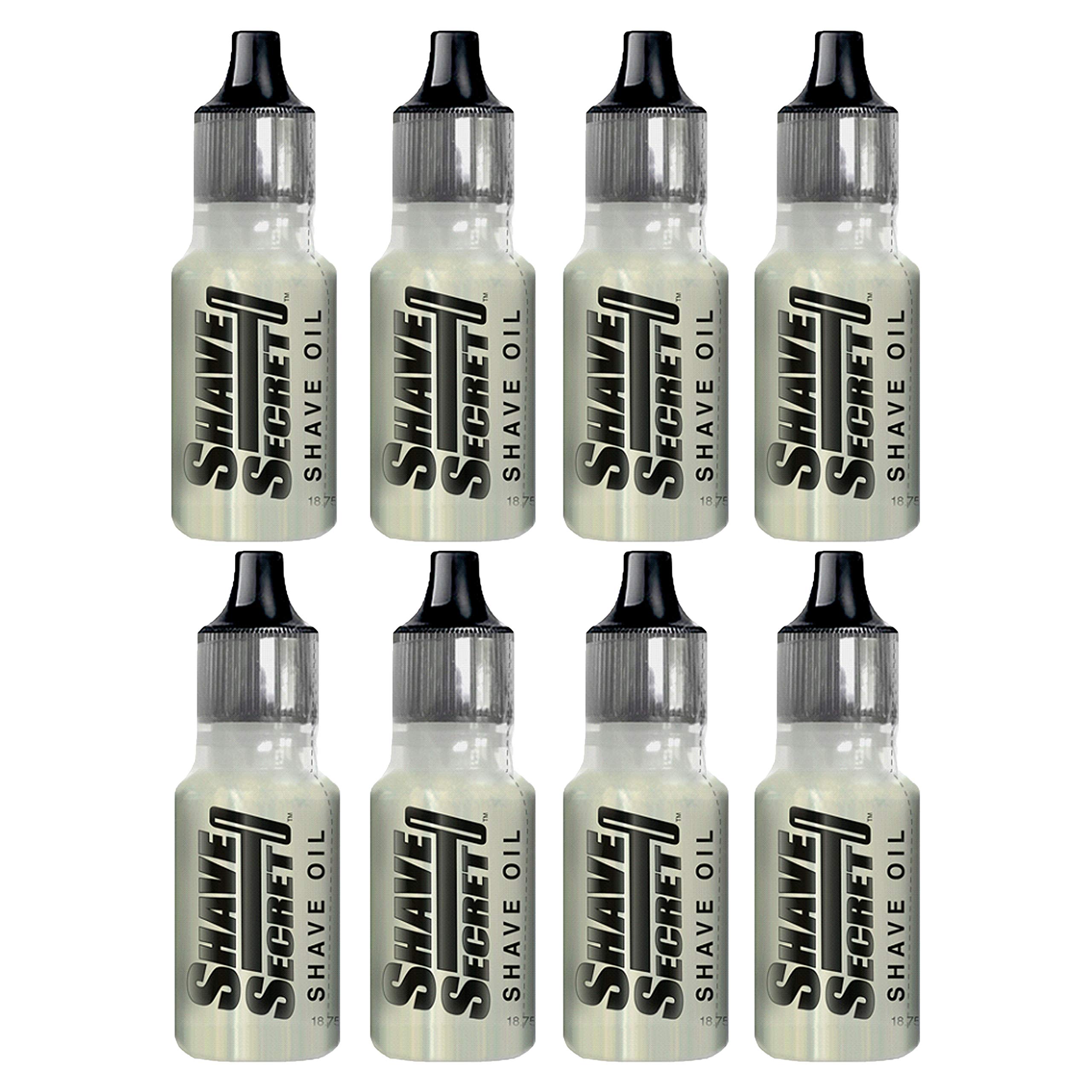 Shave Secret Shaving Oil Pack of 8 - 0.63 fl oz Each