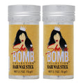 She Is Bomb Collection Hair Wax Stick 2.7 Oz Pack of 2 – Dual-Pack for Definition & Hold