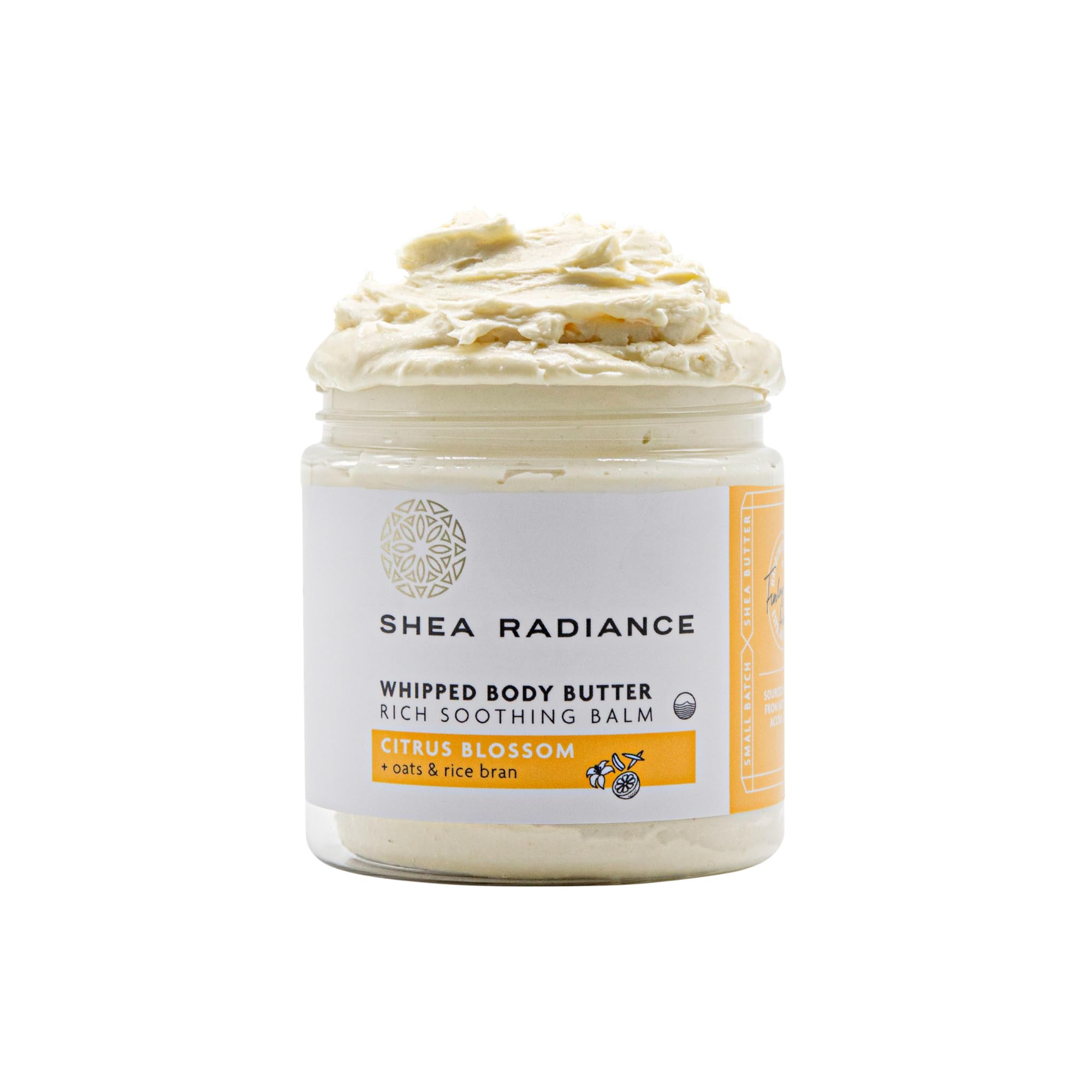 Shea Radiance P.U.R.E. Whipped Shea Butter with Colloidal Oatmeal — Citrus Blossom (5 oz)