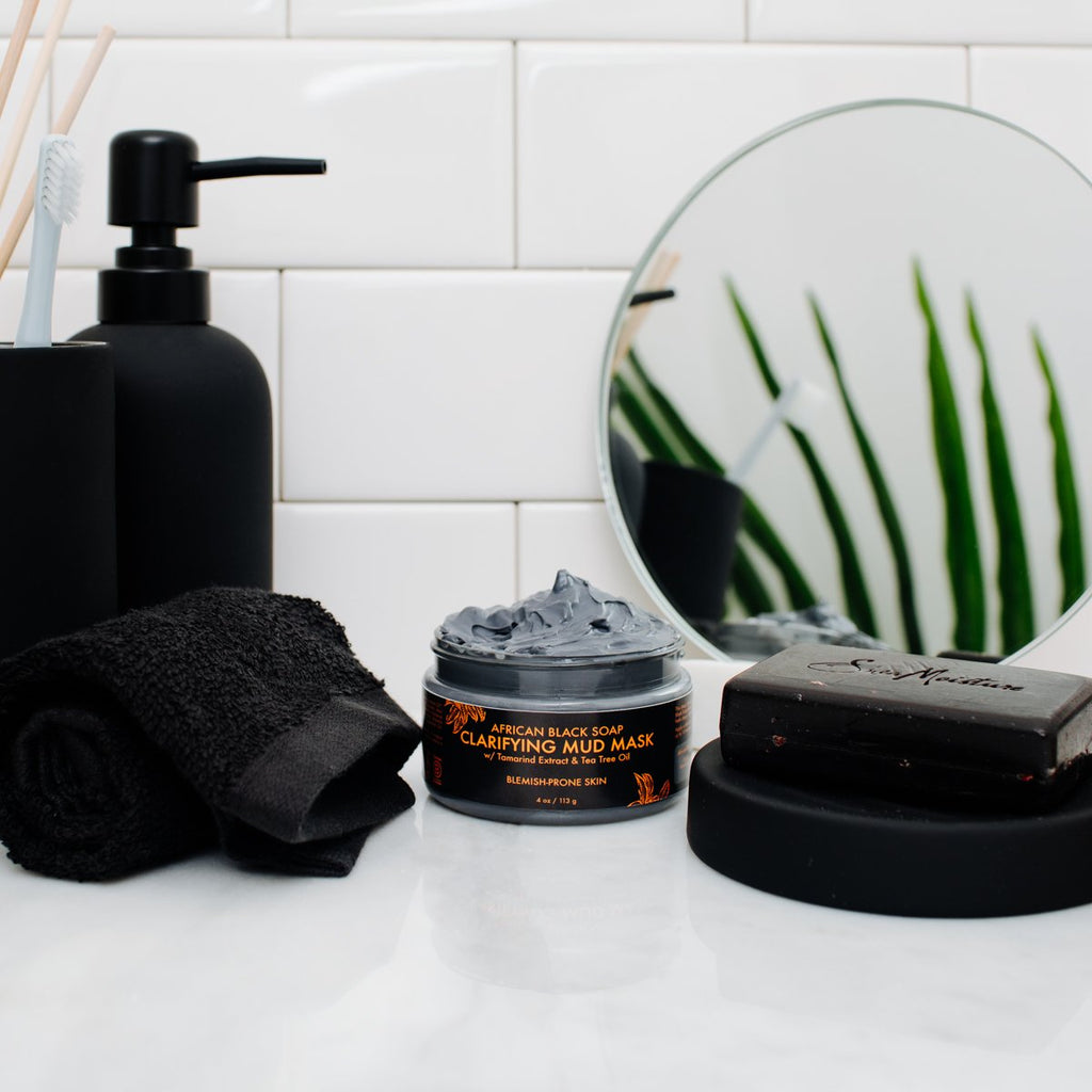 SheaMoisture African Black Soap Problem Skin Facial Mask – 4 oz