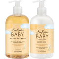 SheaMoisture Baby Essentials: Tear-Free 2-in-1 Shampoo & Body Wash + Curls & Coils Detangler Conditioner