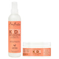 SheaMoisture Kids Curly Hair Bundle — Coconut & Hibiscus Curling Butter Cream + Detangler Spray