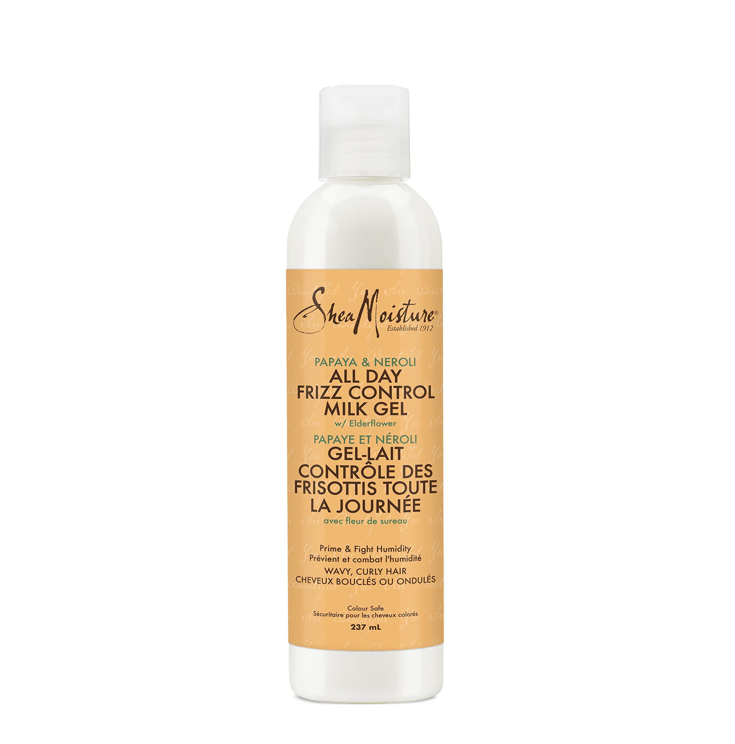 SheaMoisture Papaya & Neroli Milk Gel for Wavy Curly Hair | Paraben-Free, 8 oz