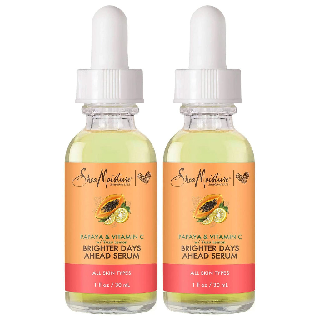 SheaMoisture Papaya & Vitamin C Serum 2-Pack – Brighter Days Ahead
