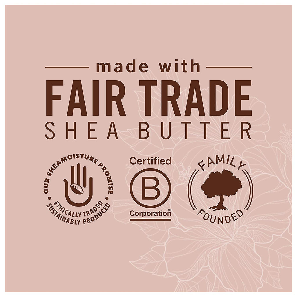 SheaMoisture Coconut & Hibiscus Body Wash & Lotion – 13 oz Each (2-Piece Set)