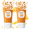 Sheghy Orange Enzymes Exfoliating Gel – Deep Pore Cleansing Face & Body Scrub (2pc, 1.7oz)