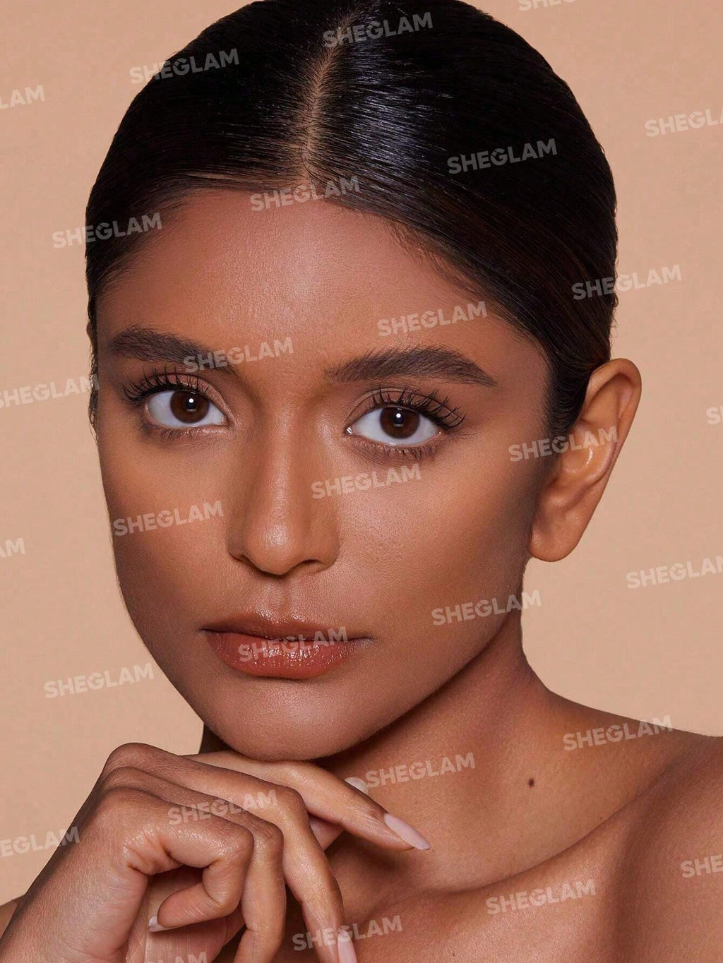 SHEGLAM Skin-Focus Full Coverage Powder Foundation – Oil-Control, Lightweight (Wheat)