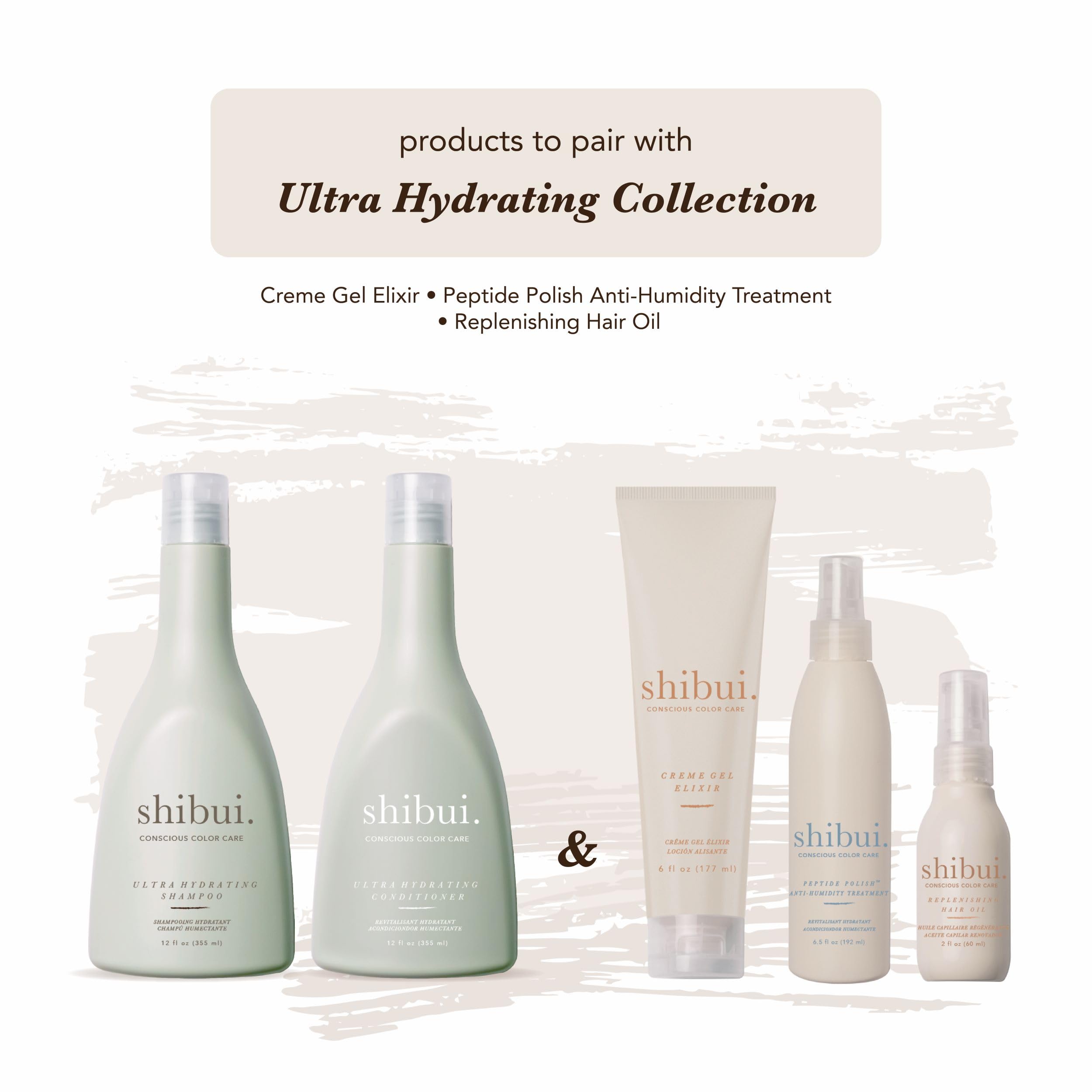 SHIBUI Ultra Hydrating Shampoo — Moisture-Rich Color Protection for Medium to Textured Hair