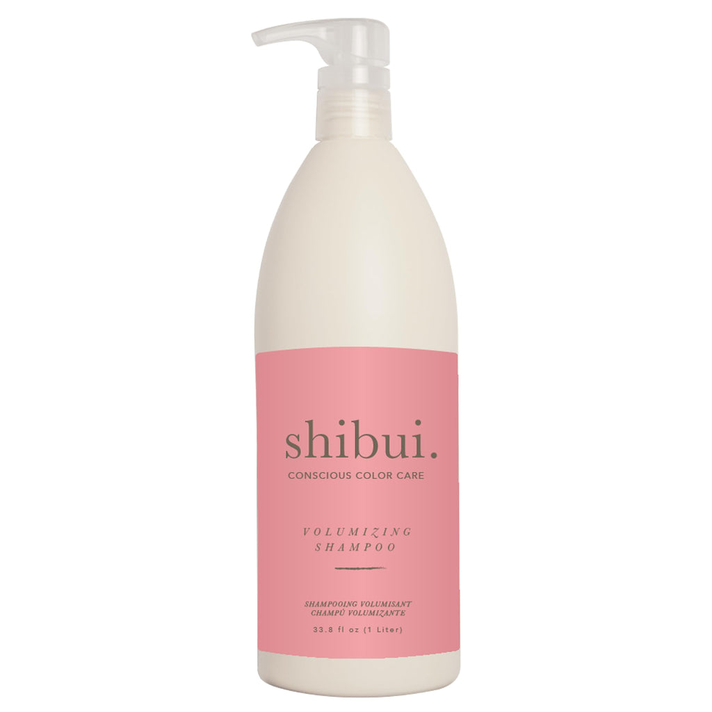 Shibui Volumizing Shampoo – Spirulina & Cucumber Extract, Color-Safe, Body-Building for Thin or Fine Hair, 33.8 Fl Oz