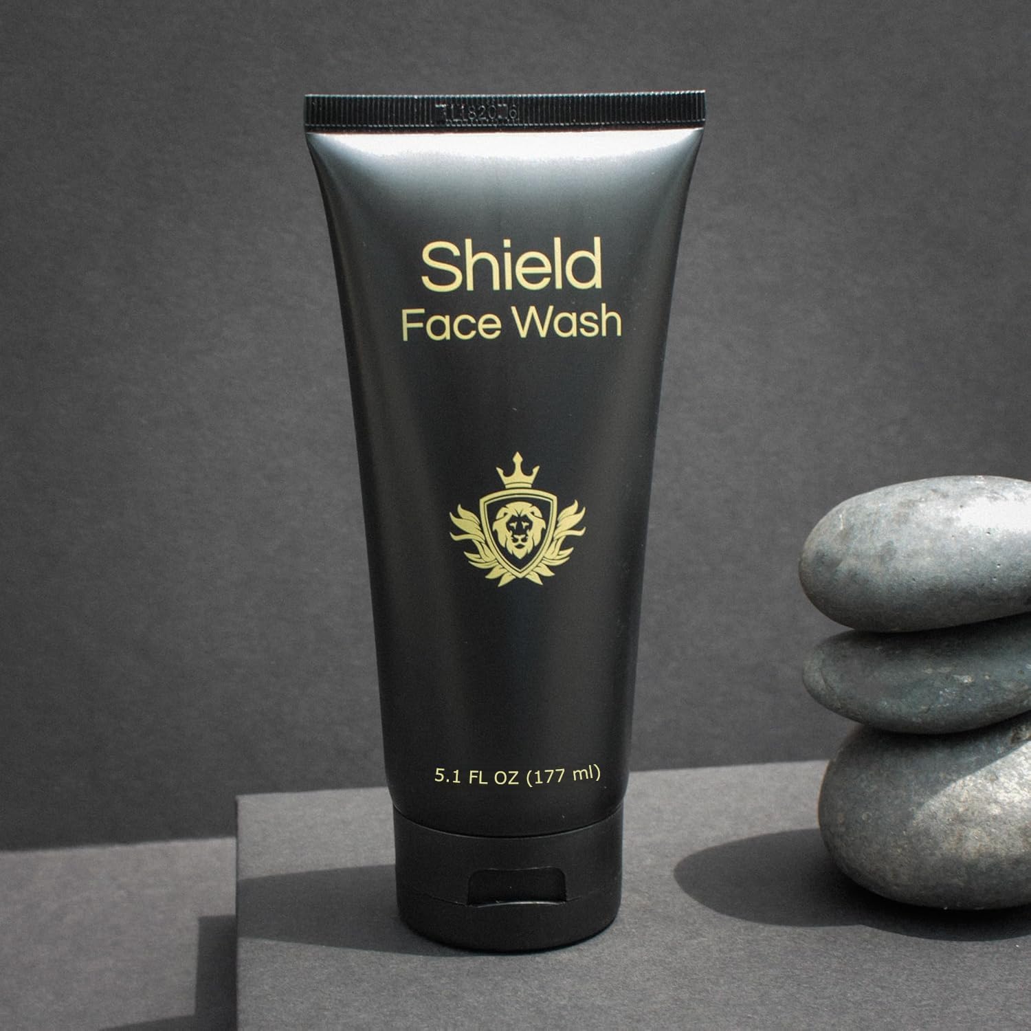Shield Face Wash for Men and Boys – Deep Clean Gel with Balancing Botanicals, Unscented, 5.1 oz (Pack of 2)
