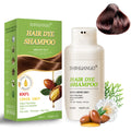 SHIHUANUO Hair Dye Shampoo 3-in-1 Chestnut Brown for Gray Hair – Ammonia-Free, 500ml