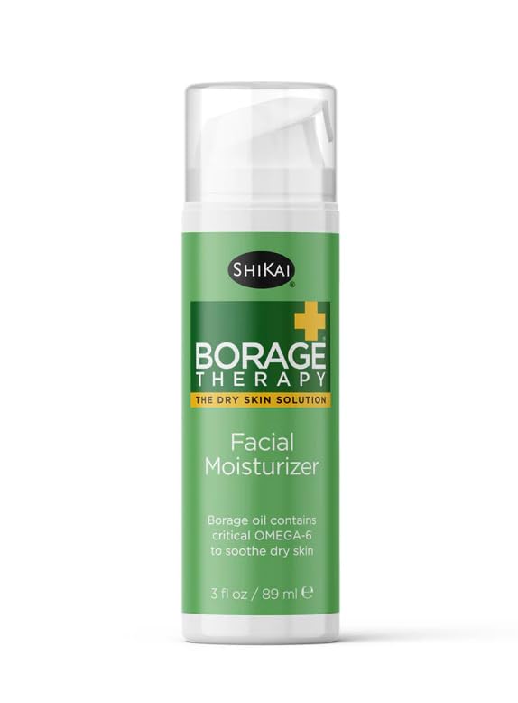 ShiKai Borage Therapy Facial Moisturizer – Unscented Daily Face & Neck Cream