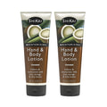 ShiKai Coconut Hand & Body Lotion (8oz, Pack of 2) – Daily Moisturizing with Aloe Vera & Vitamin E