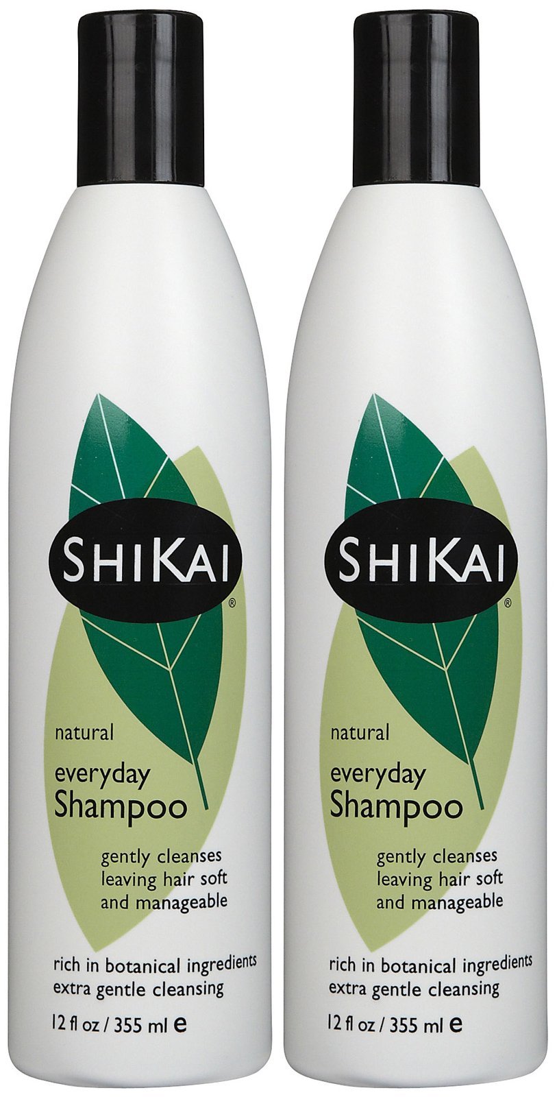 ShiKai Everyday Gentle Cleansing Shampoo – 12oz Pack of 2 | Aloe Vera, Extra Mild, Low Detergent Formula