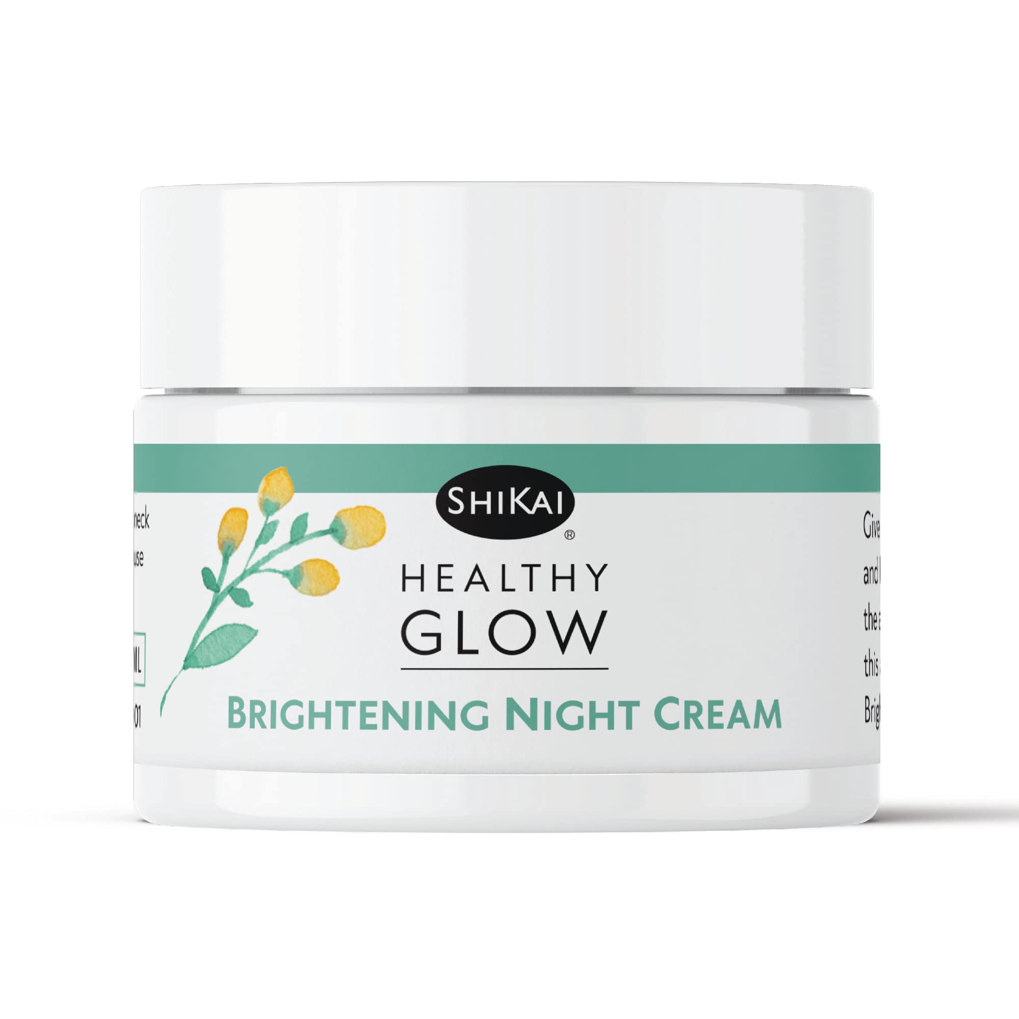 ShiKai Healthy Glow Brightening Night Cream (1 oz) | Hydrating Vitamin C Night Moisturizer