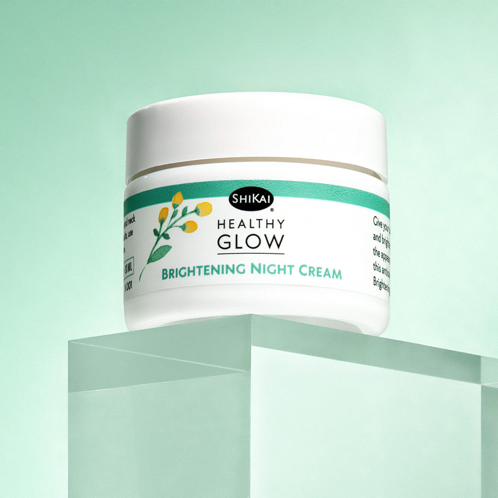 ShiKai Healthy Glow Brightening Night Cream (1 oz) | Hydrating Vitamin C Night Moisturizer