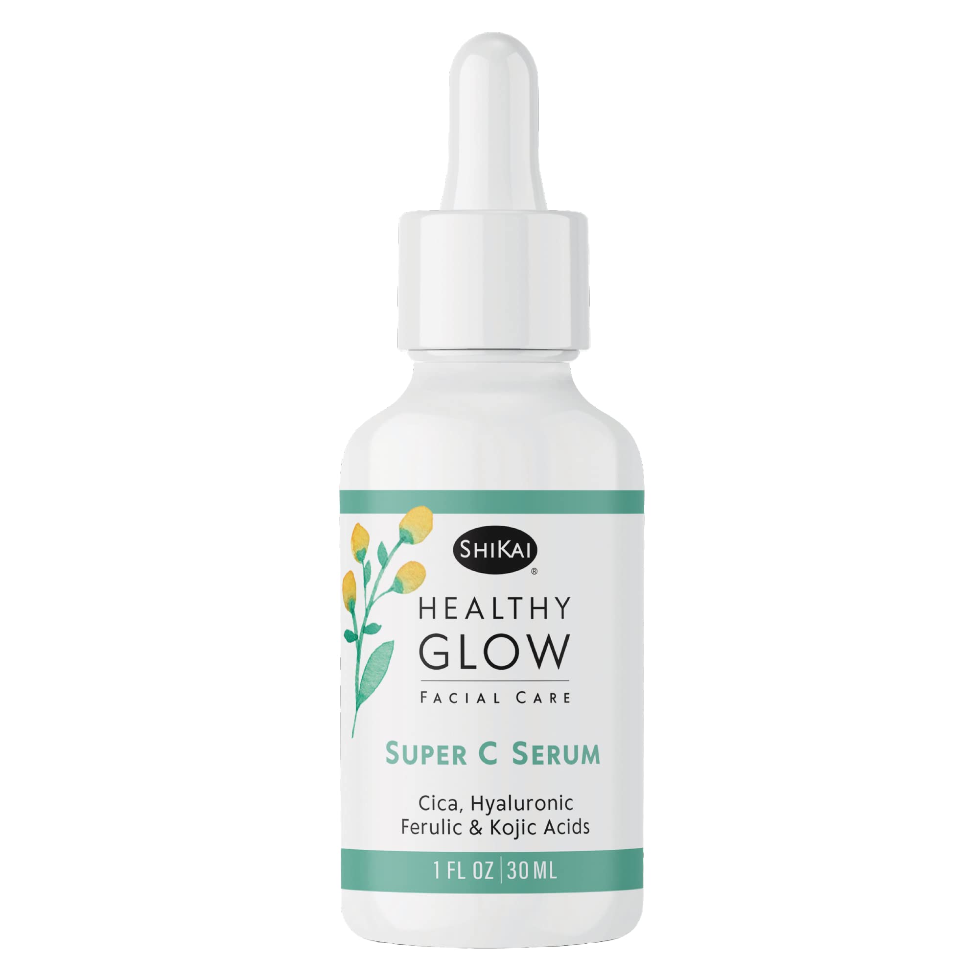 ShiKai Healthy Glow Super C Serum – Vitamin C, E & Hyaluronic Acid (1 oz)